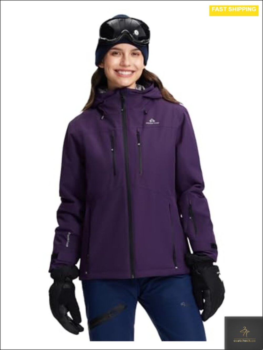 Women's Waterproof Insulated Ski Jacket 15k Snowboard Coat